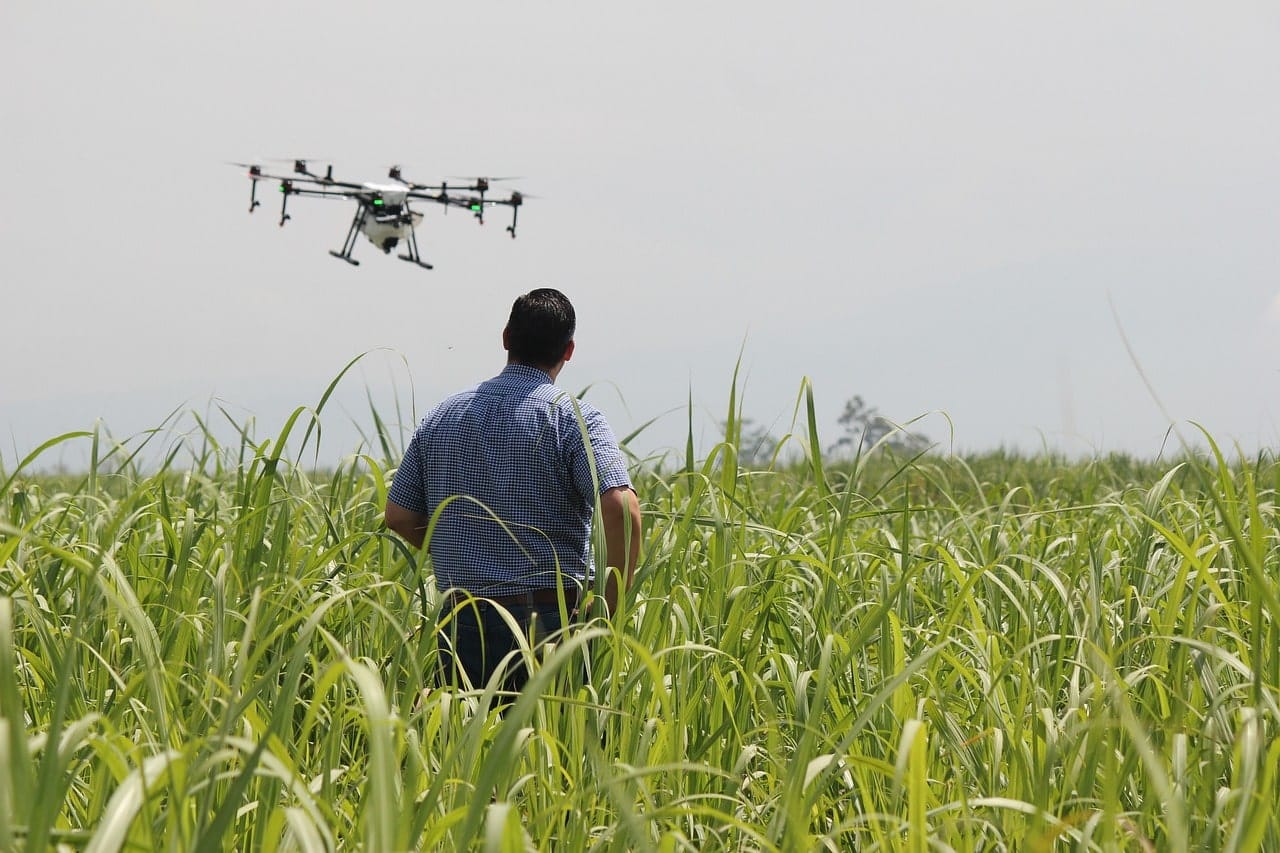 drone crop spraying