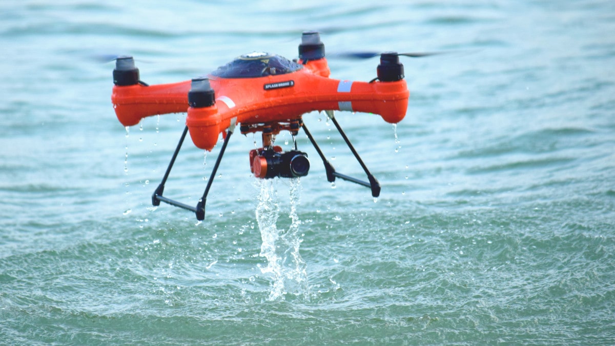 waterproof drone image